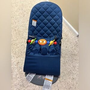 babybjorn bouncer +wooden toy